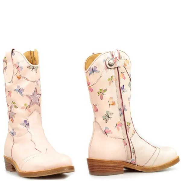 Zecchino d'Oro laarsjes roze met vlinders